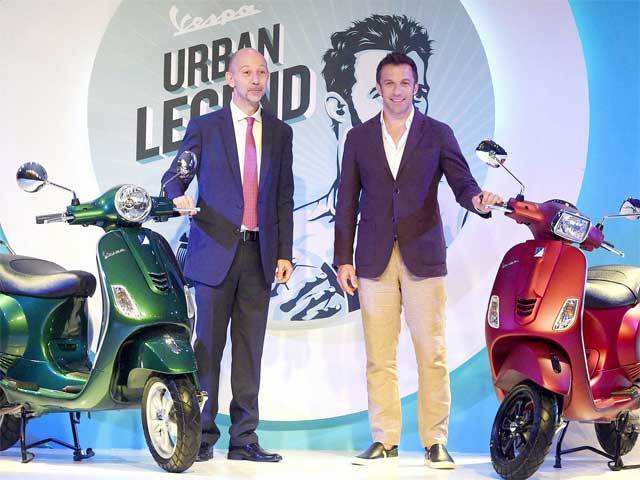 Launch of new Vespa scooter