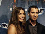 Christian Bale and wife Sandra Blazic