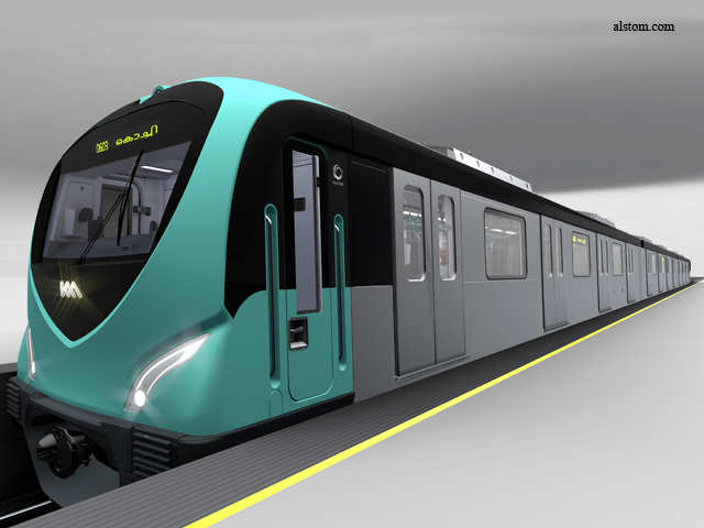 Alstom's new Metropolis train set for Kochi Metro