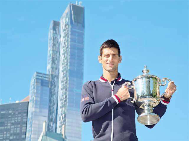 Novak Djokovic after winning US Open Championships