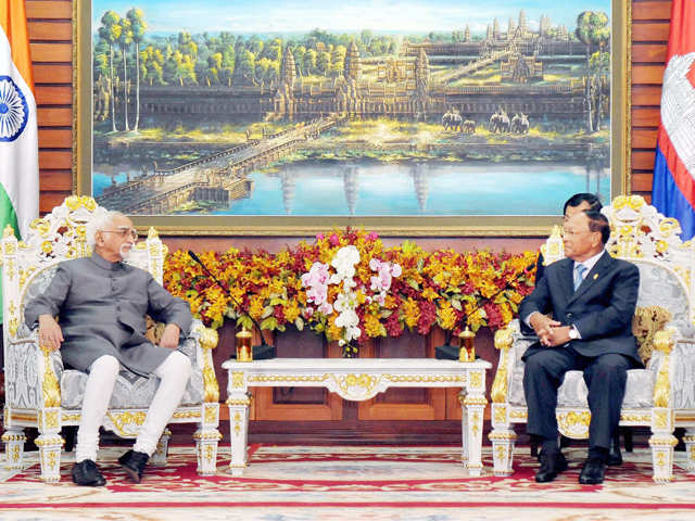 With Vice President of the Senate of Cambodia