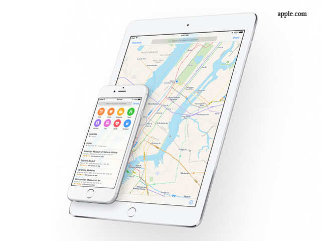 Apple Maps get transit directions