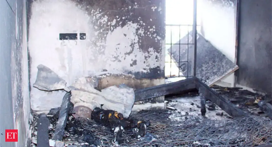 Eight injured in gas cylinder explosion in UP The Economic Times