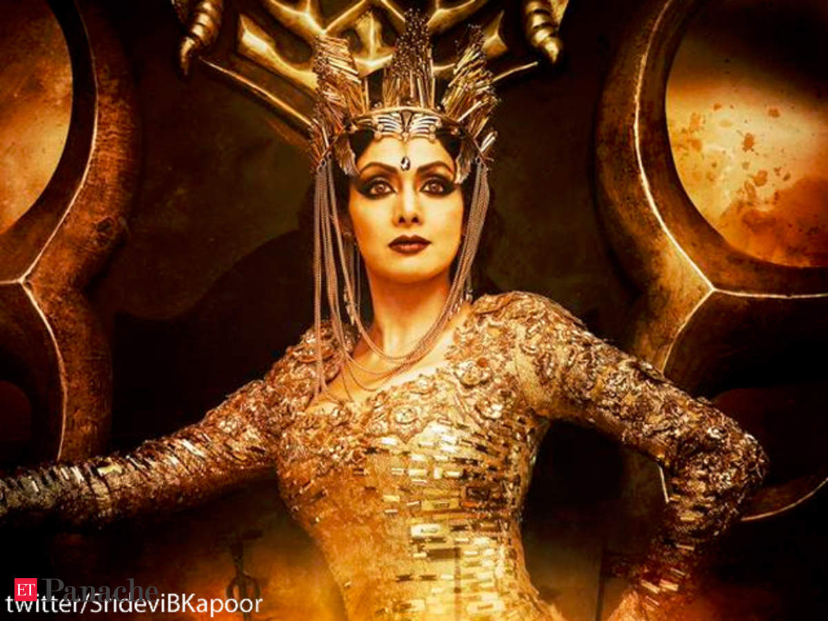 Sridevi unveils her look from 'Puli' - The Economic Times