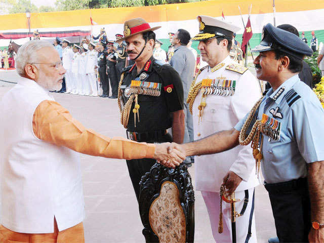 PM meets Service Chiefs