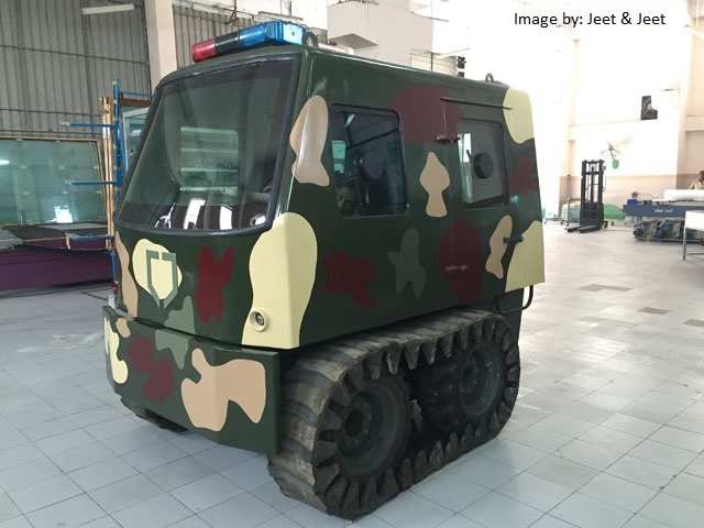 Made-in-Jaipur armoured anti-terrorist vehicle to guard Parliament