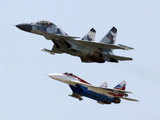 SU-30 & MiG-29 military planes