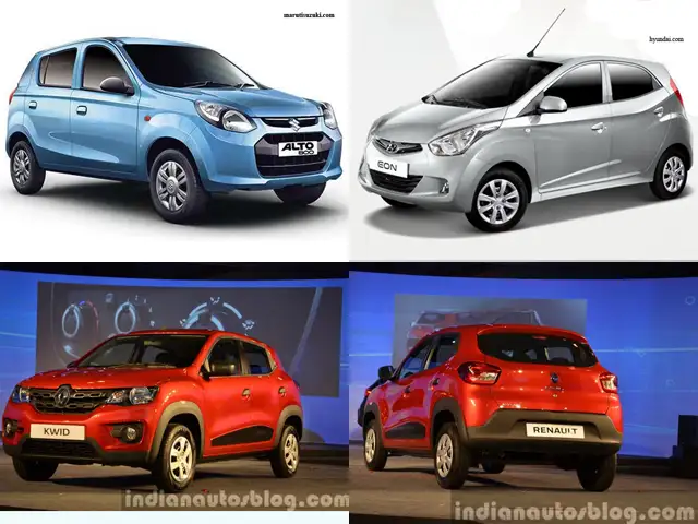 Renault Kwid Vs Maruti Alto 800 Vs Hyundai Eon Renault Kwid Vs