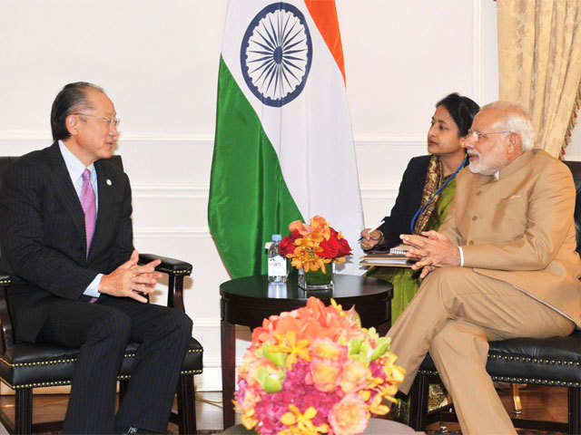 PM Modi with World Bank President