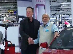 prime minister visits tesla