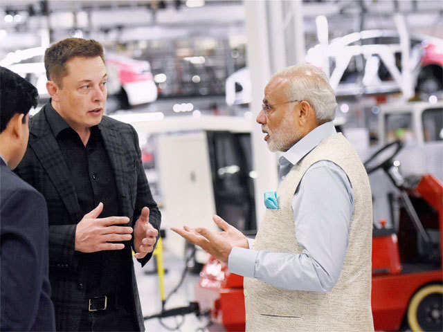 PM impressed by Tesla's technology