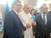 Bill Gates drops by during Narendra Modi-Francois Hollande meeting