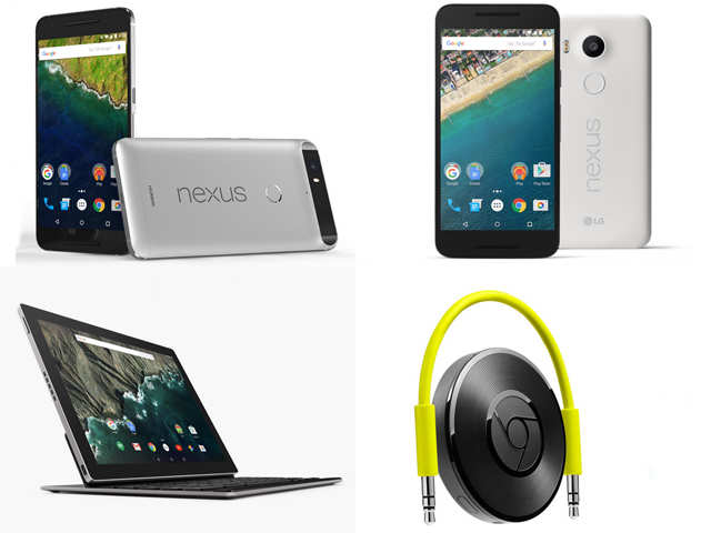 Five devices unveiled at Google event