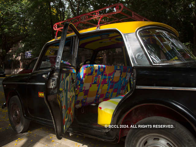 How Sanket Avlani's Taxi Fabric is turning Mumbai’s 'Kaali Peelis’ colourful