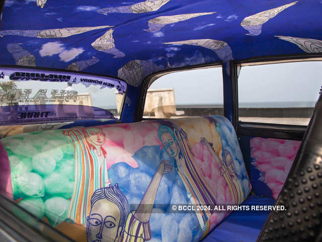 Welcoming designers to use taxis as a canvas
