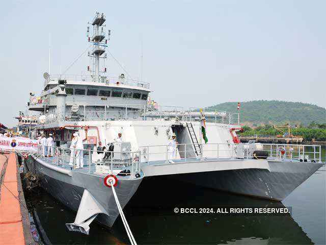 Newly commissioned INS Astradharini