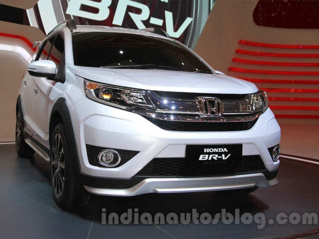 India-bound Honda BR-V showcased