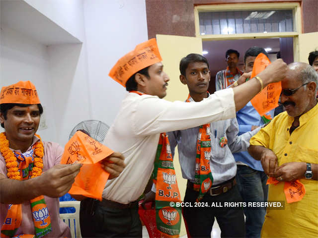 BJP workers gearing up for  campaign