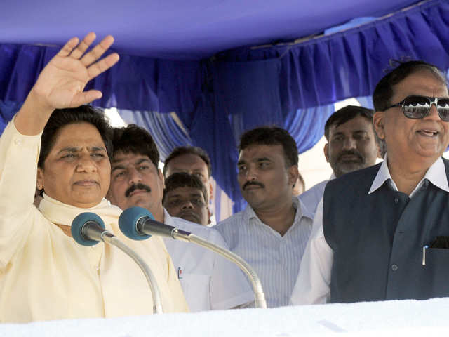 Mayawati at Kanshi Ram smarak