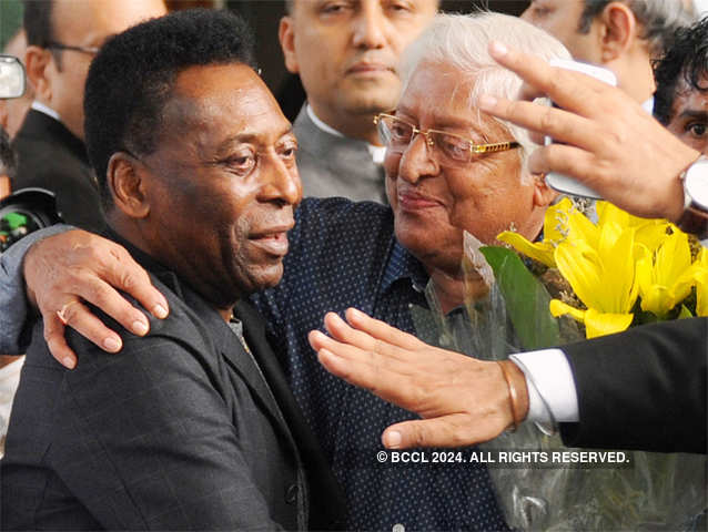 Pele's last visit was 38 years ago