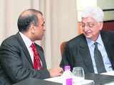 Sunil Mittal with Premji