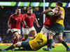The match against Wales proved the Aussies, down two men, can put on a defensive show