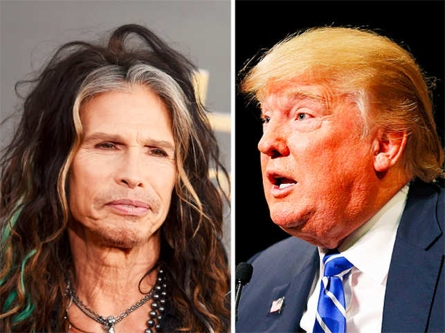 Steven Tyler Threatens To Sue Donald Trump The Economic Times
