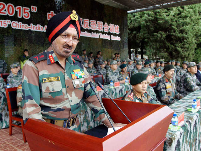 Lt Gen Surinder Singh speaks