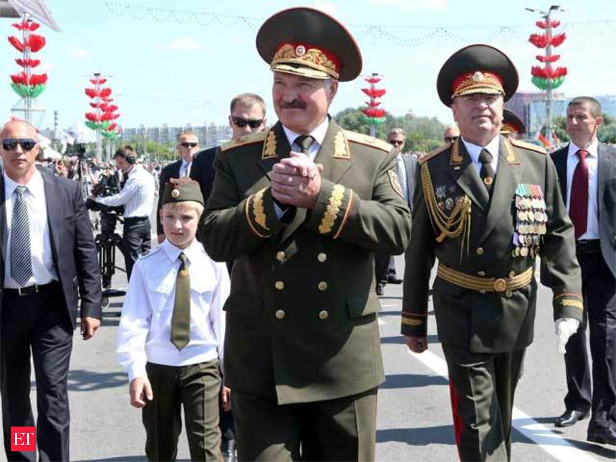 Is The Boy With The Golden Gun Being Groomed To Rule Belarus The Economic Times