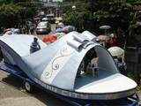 Giant slipper during Tsinelas Festival parade