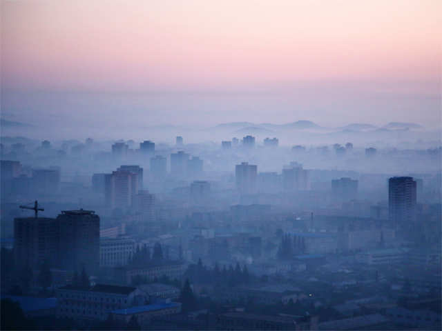 ​Dawn breaks over Pyongyang