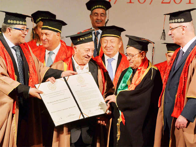 Conferment of honorary doctorate
