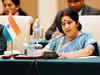 Sushma Swaraj in Russia for Inter-Governmental Commission meet