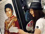 Michael Jackson memorabilia shop's opening