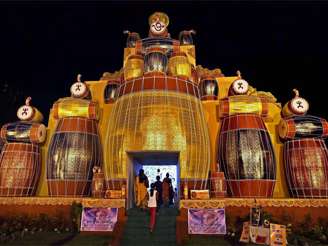 Durga Puja pandal
