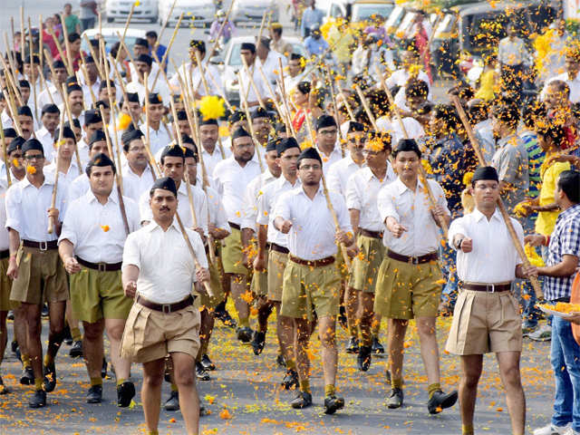 RSS march in Jaipur