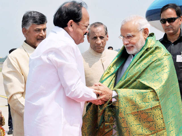 PM Modi in in Vijayawada