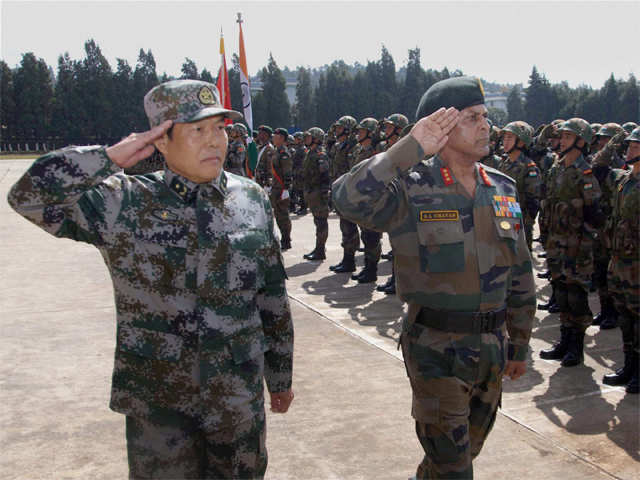 India-China joint exercise