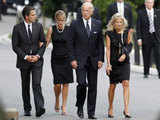 Joe Biden at burial services for Edward Kennedy