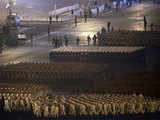 Rehearsal for 60th anniversary of Communist China