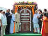 Chandrababu Naidu, K Chandrasekhar Rao come together for birth of new capital Amaravati