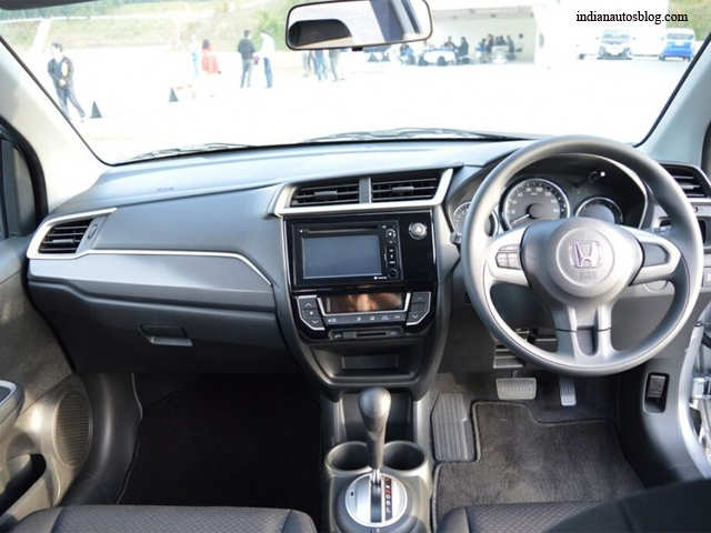 A Look At The Exterior And Interior Of The Honda Br V Honda Br V The Economic Times