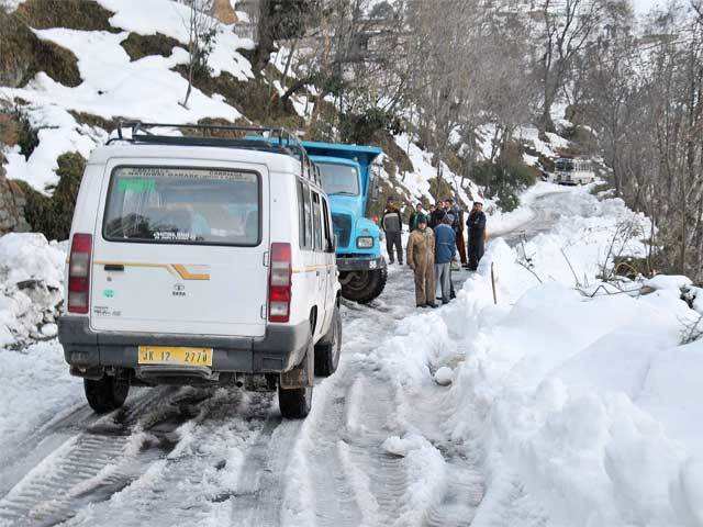 Snow fall in Poonch
