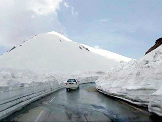 Pir Panjal ranges after snowfall