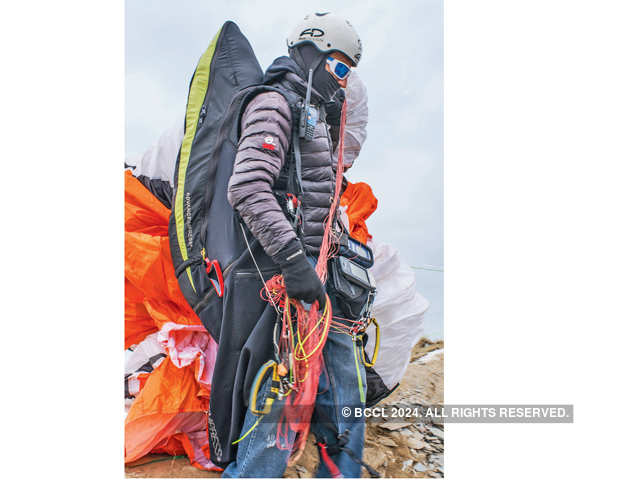 Introduction of paragliding at Bir Billing