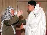 Arafat with Gaddafi