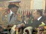 Gaddafi talks to Algeria's President