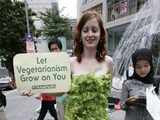 PETA activist asks people to turn vegetarian