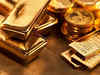 Gold price hits 1-month low, crude prices high