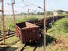 Loco engine derails in Ramganj Mandi railway yard